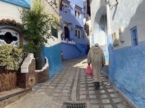 Rif weavers' cooperative visit — Chefchaouen