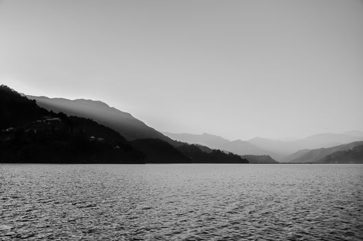 Pokhara lakeside and paragliding — Nepal