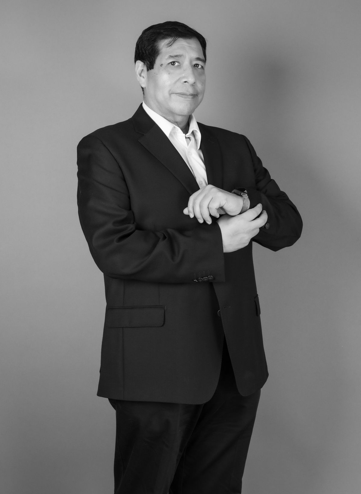 Portrait of a Man in Black Suit Jacket · Free Stock Photo