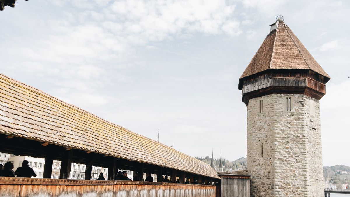 The Kapellbrucke and its octagonal Water Tower