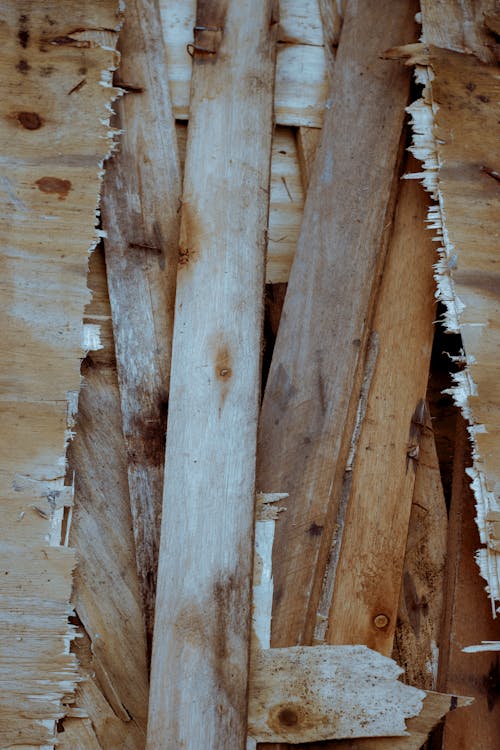 бесплатная Коричневые деревянные доски Стоковое фото