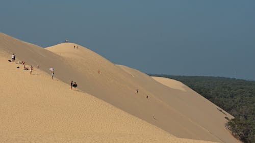 Foto stok gratis bayangan, bukit, bukit pasir