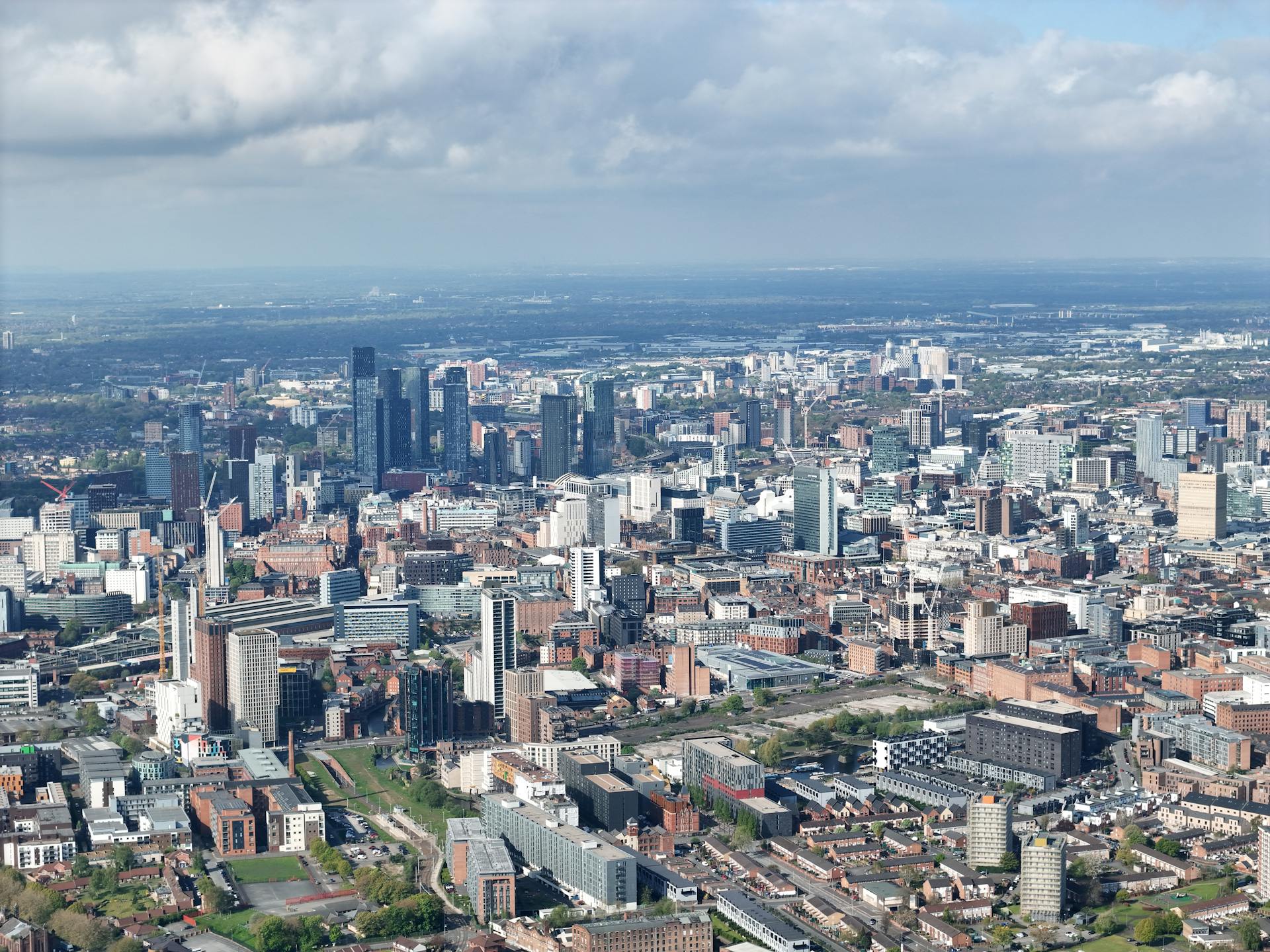 Beautiful Manchester Cityscape