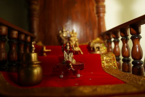 close up of ganesha idol 