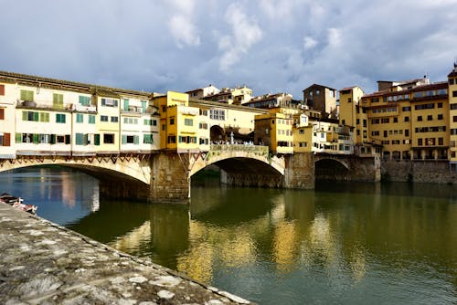 ponte vecchio, 中世纪建筑, 佛羅倫薩 的 免费素材图片