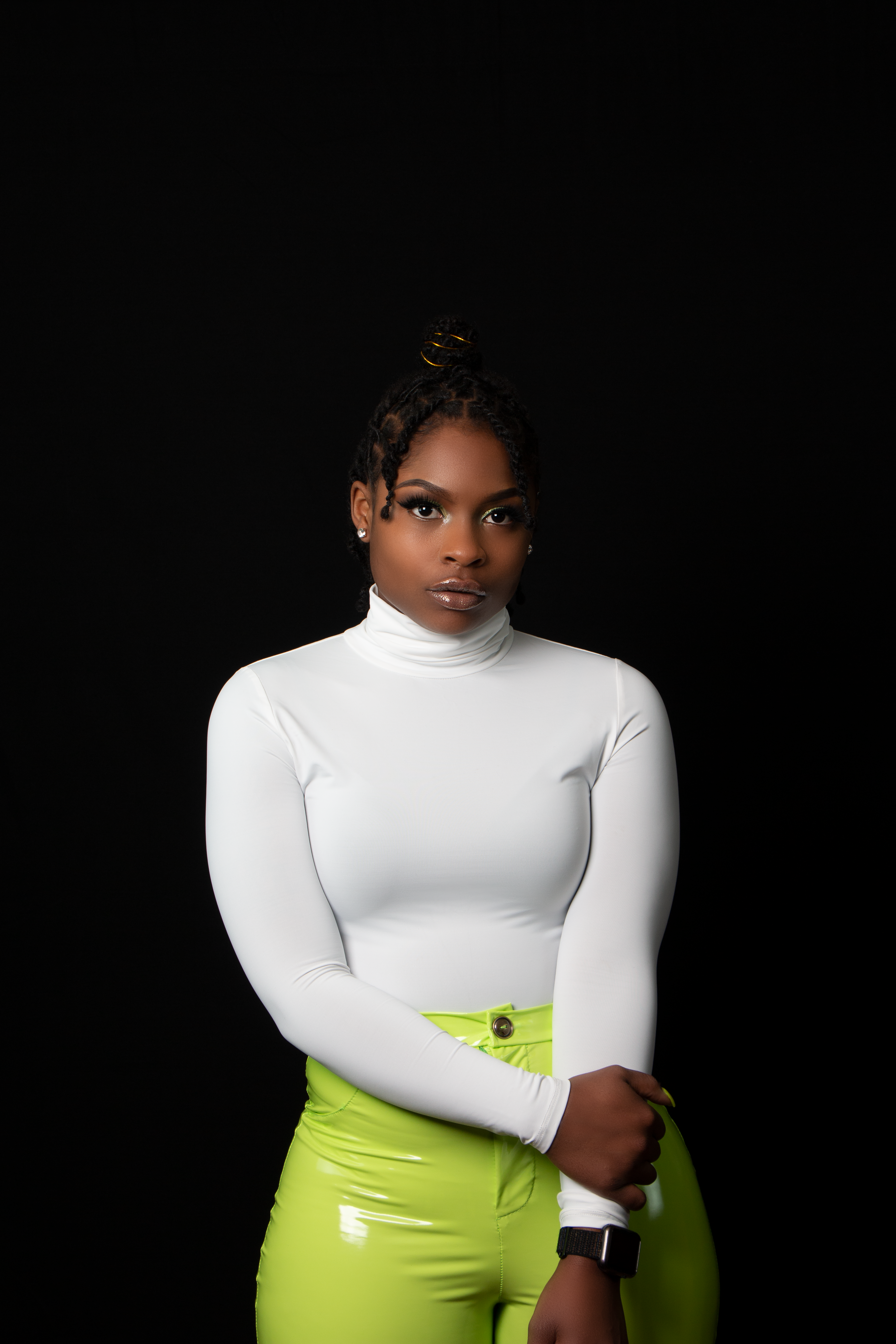 Woman in White Turtleneck Sweater · Free Stock Photo