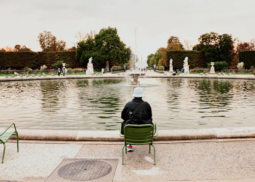人, 公園, 噴泉 的 免費圖庫相片