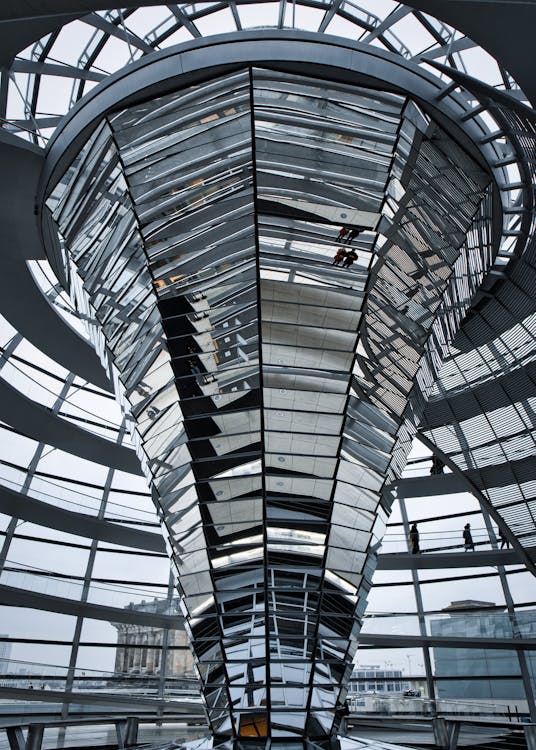 国会大厦, 拱頂, 柏林 的 免费素材图片