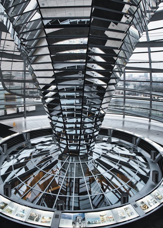 The dome of the Reichstag Building 3