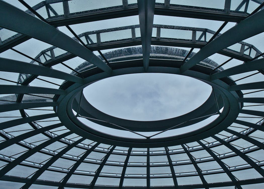 The dome of the Reichstag Building 1