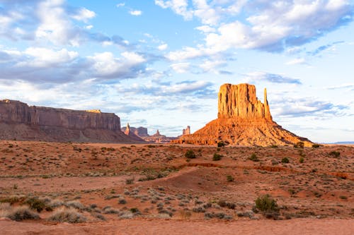 Desert landscape of Monument Valley