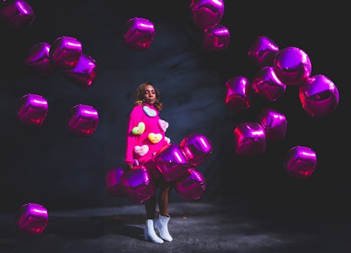 Kostnadsfri bild av adobe, ballonger, black girl magic