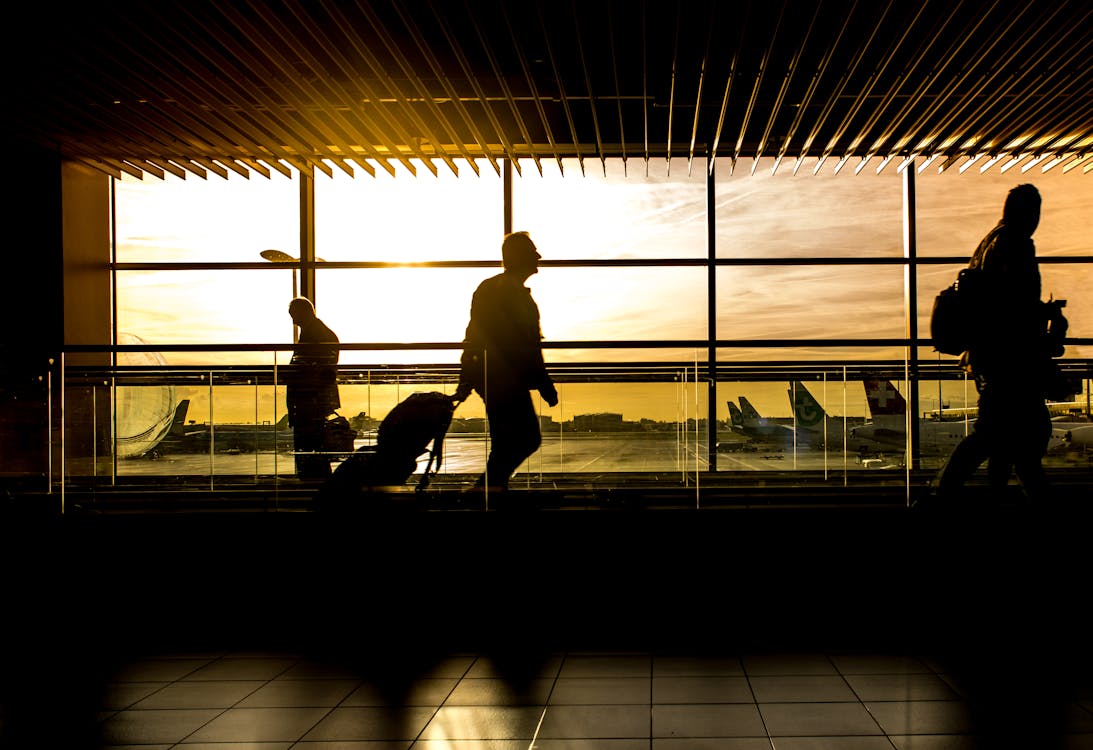 Immagine gratuita di aeroporto, alba, architettura