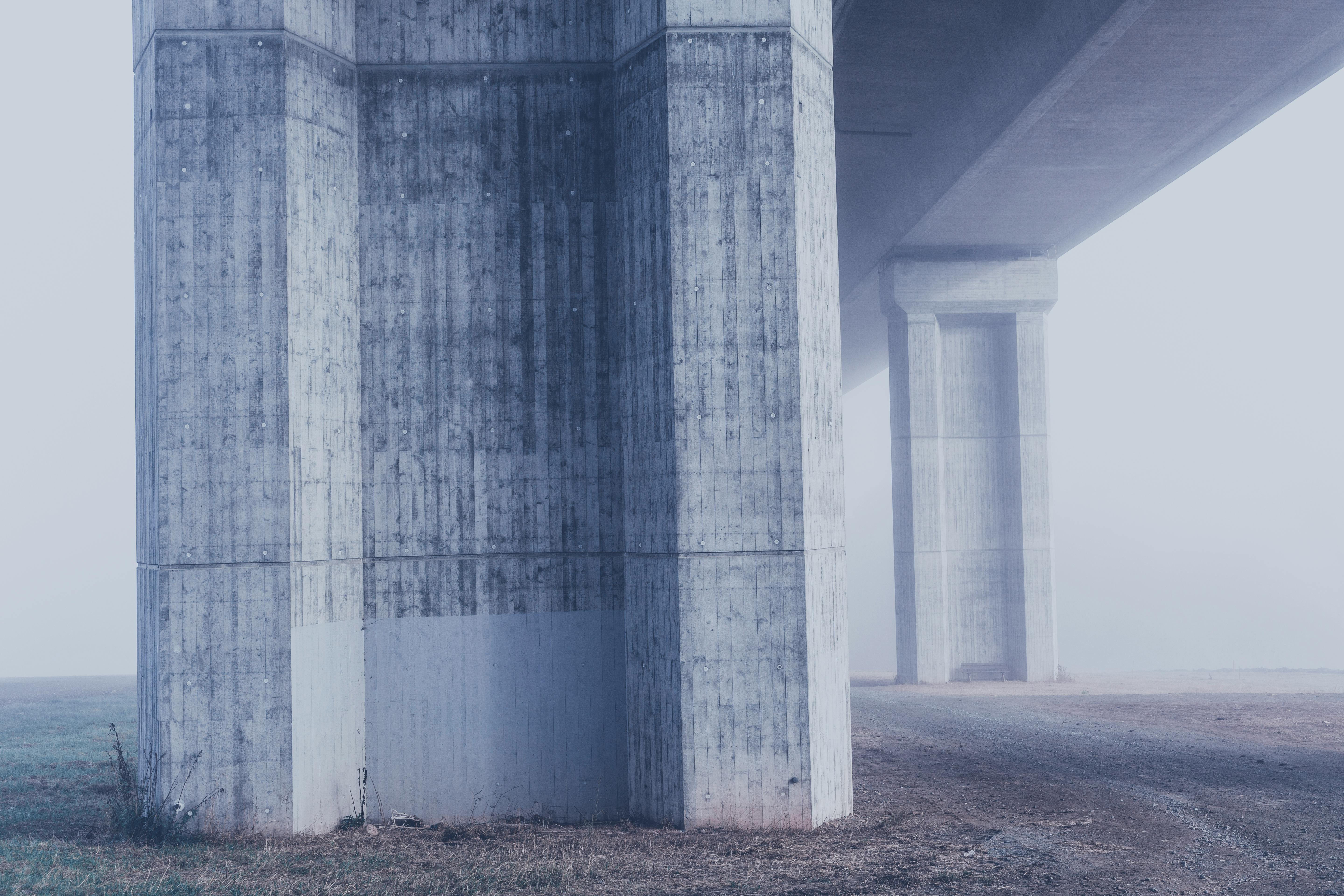 HD wallpaper: empty hallway with concrete pillars, interior, columns,  architecture | Wallpaper Flare