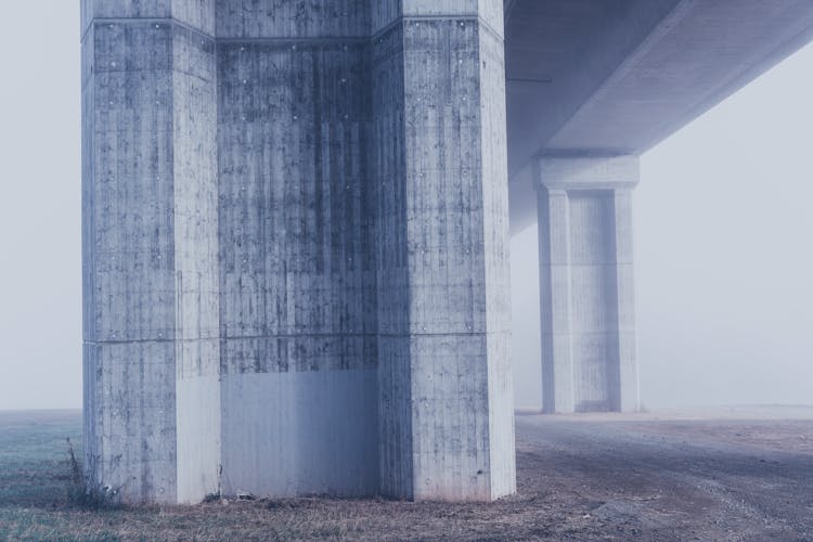 Brown And White Concrete Building