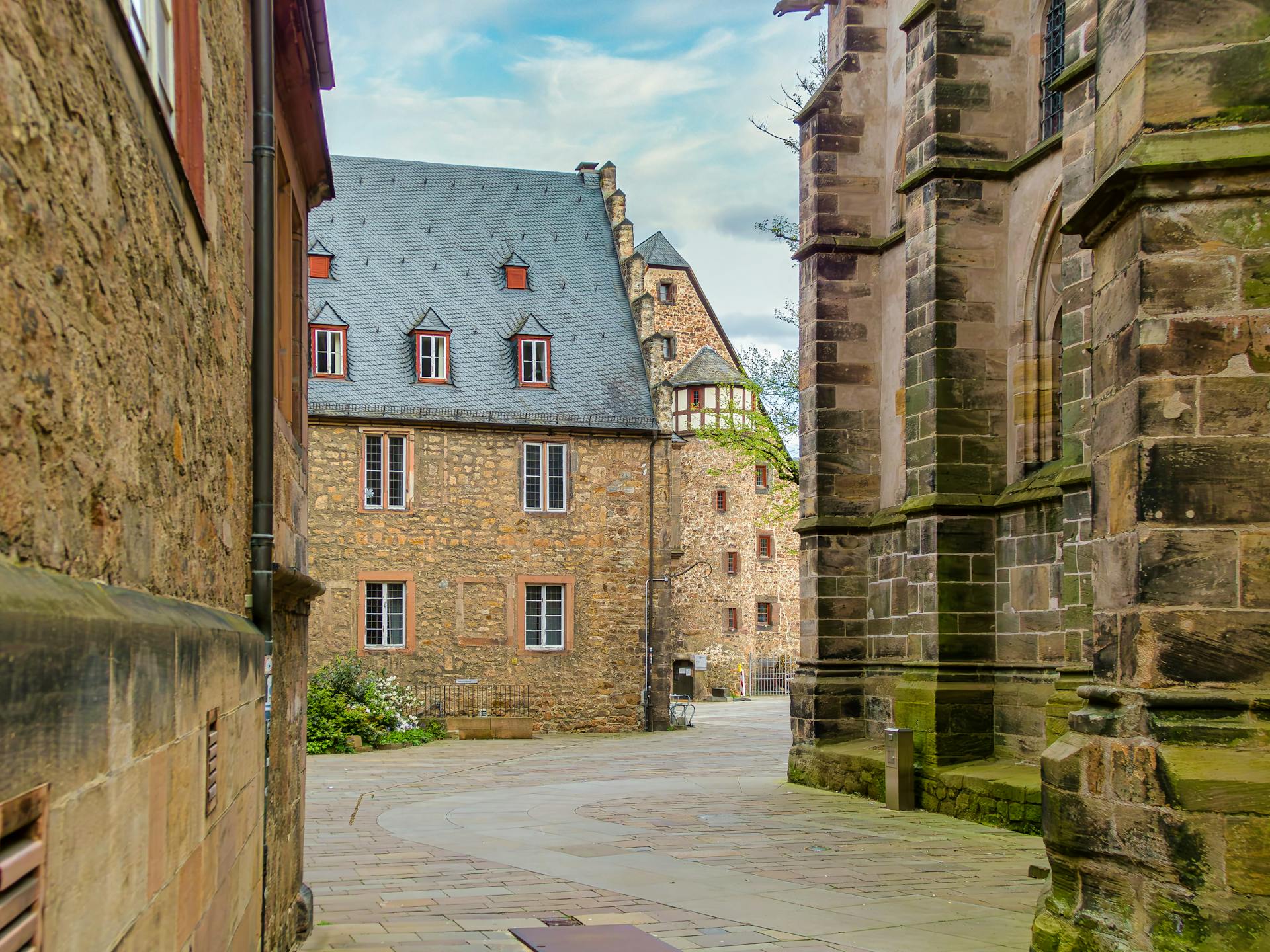 Deutsches Haus and Mineralogisches Museum in Marburg Germany