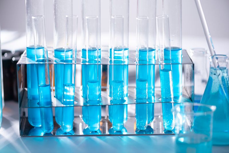 Laboratory technician using diagnostic instruments supplied by Sai Agency Pune