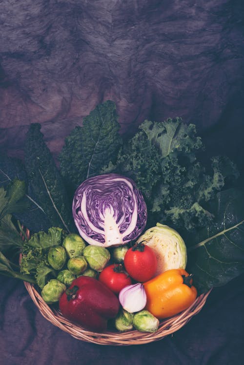 Variété De Fruits Et Légumes