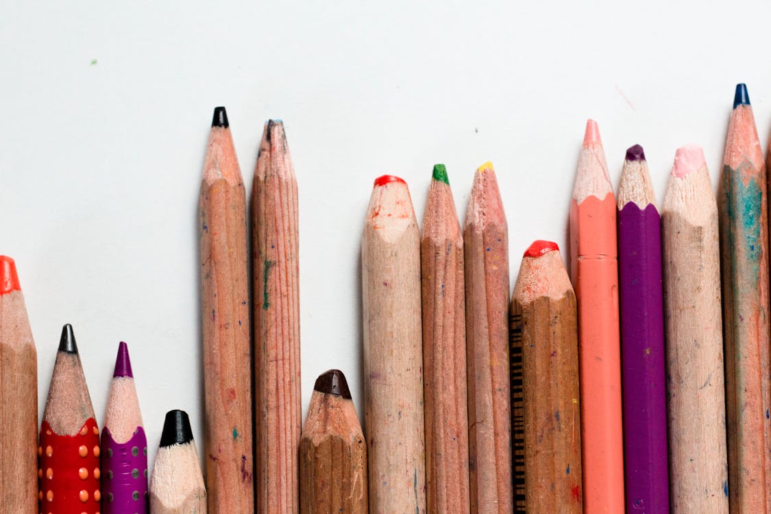 Free stock photo of art materials, childhood, color Stock Photo