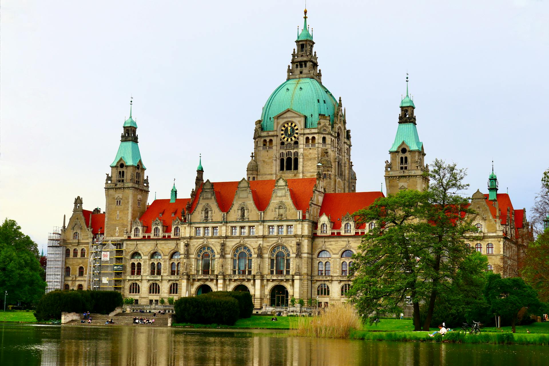 New Town Hall Building in Hannover