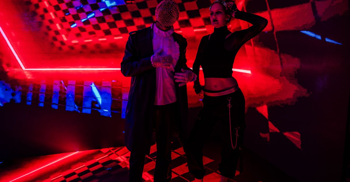 The Raves Model Models in Rave Costumes · Free Stock Photo