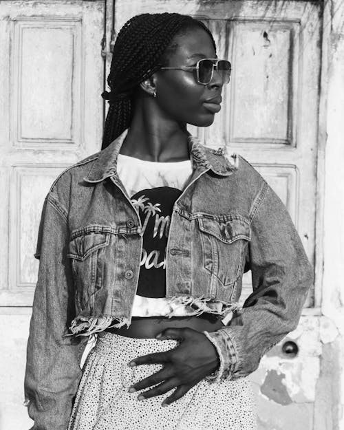 Kostnadsfri bild av afrikansk, afrikansk tjej, blåjeans