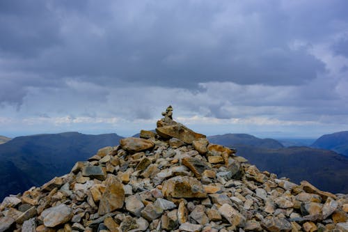 Rocks on a summit