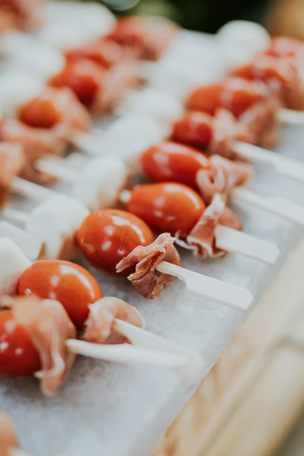 Mini Caprese Skewers