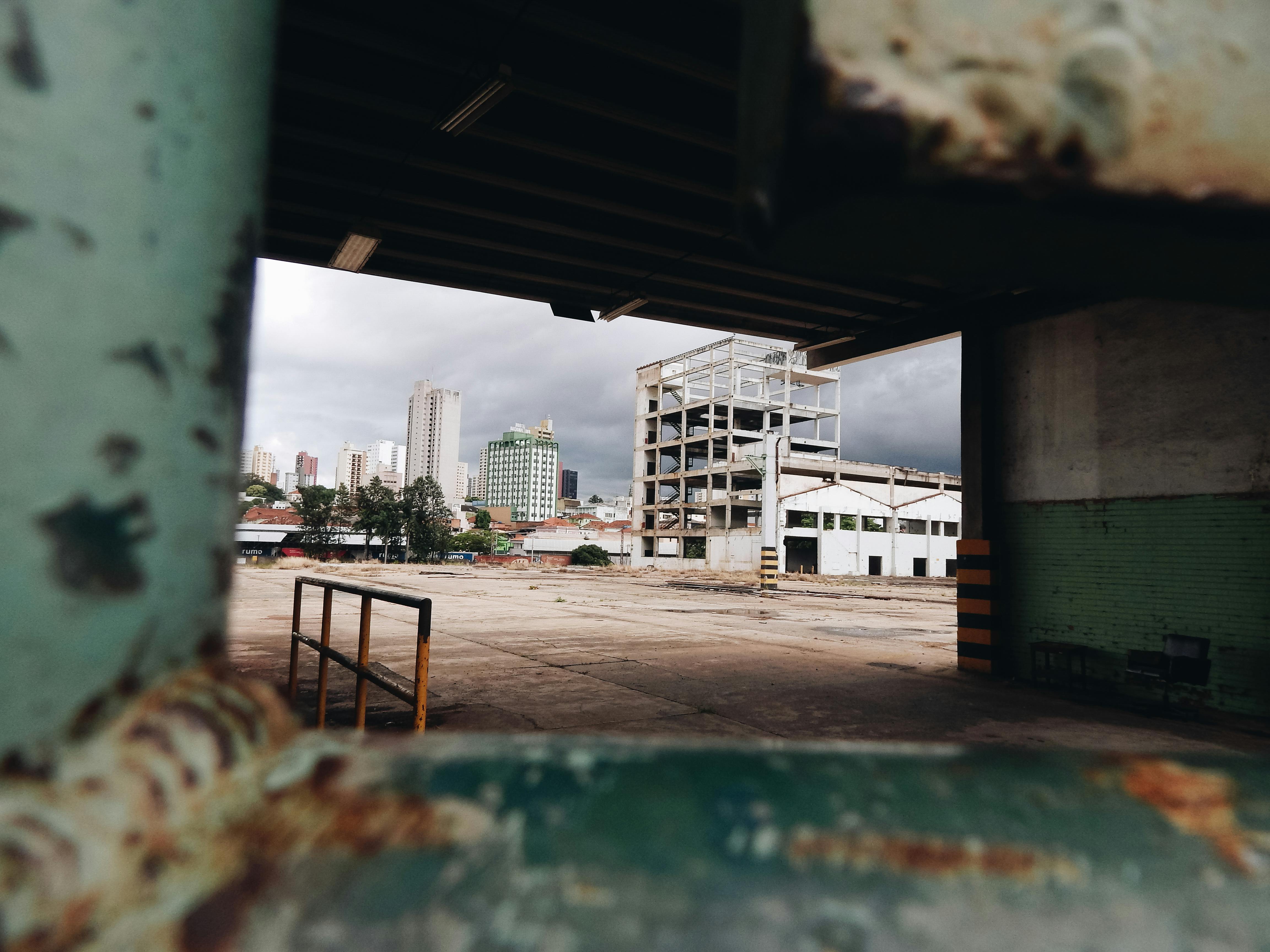 white concrete building