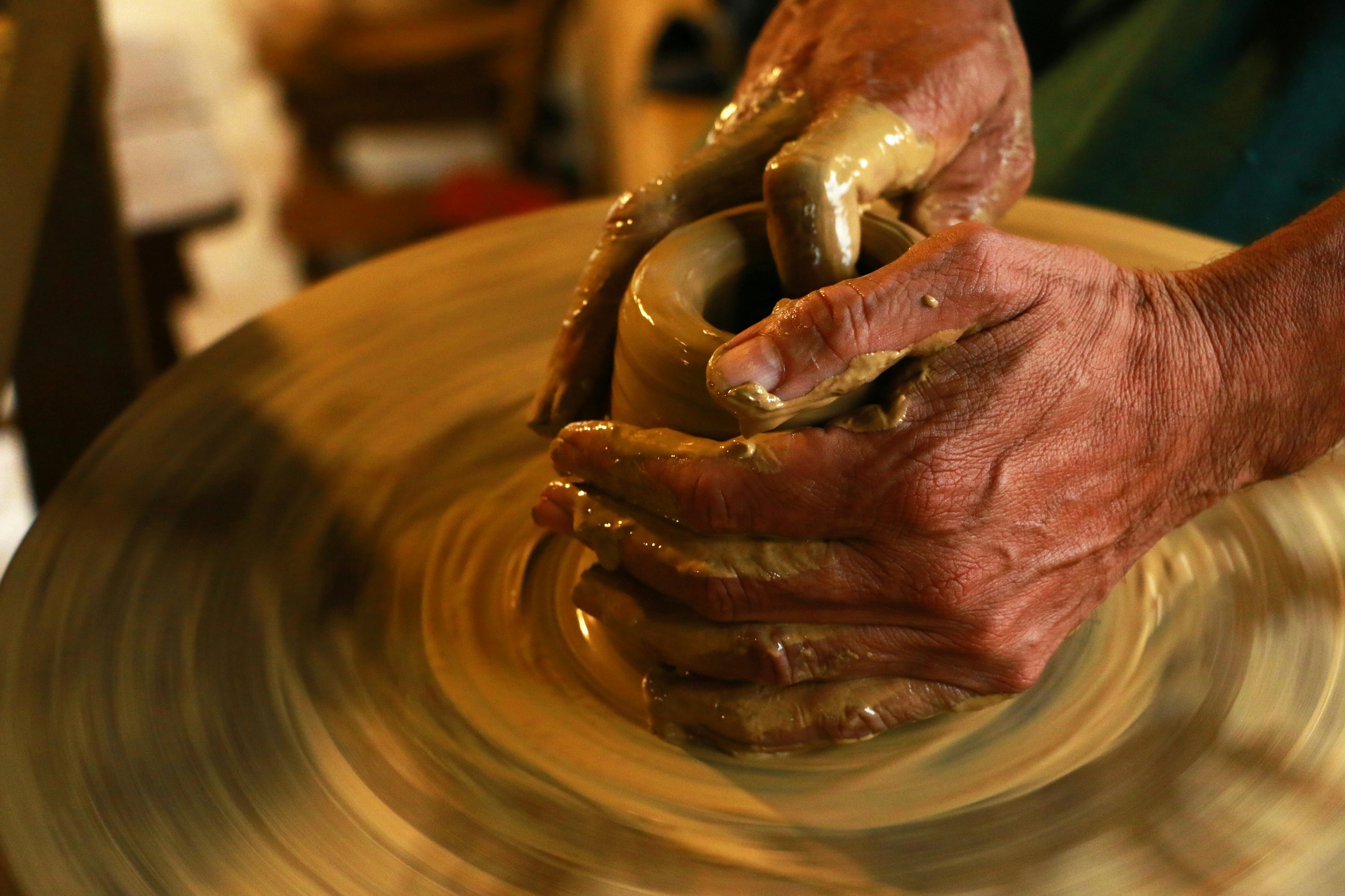 Pottery, Potter, Portrait