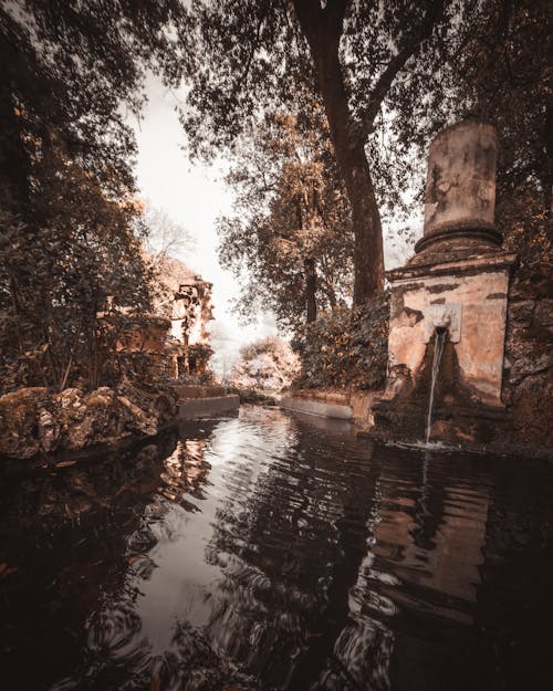 Free stock photo of fountain, old, water