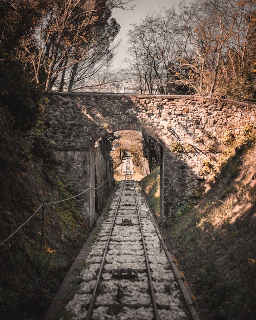 Free stock photo of brick bridge, bridge, funicular