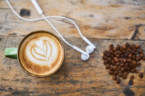 Free White Earbuds Stock Photo