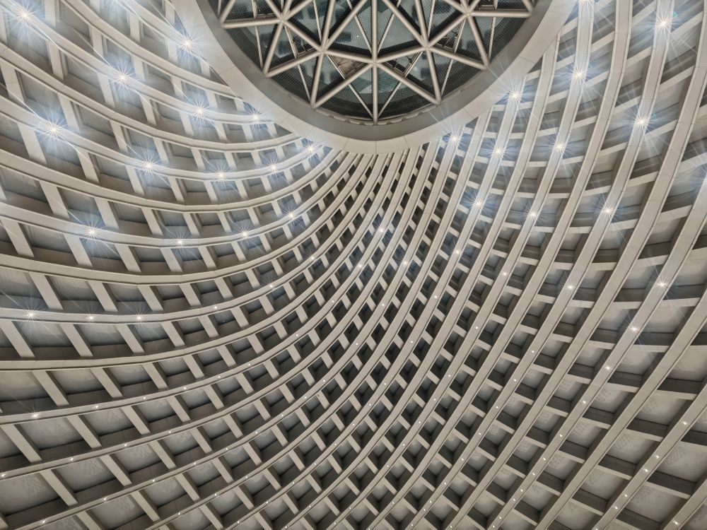 Illustration of Unique Ceiling Ideas For Futuristic Architecture