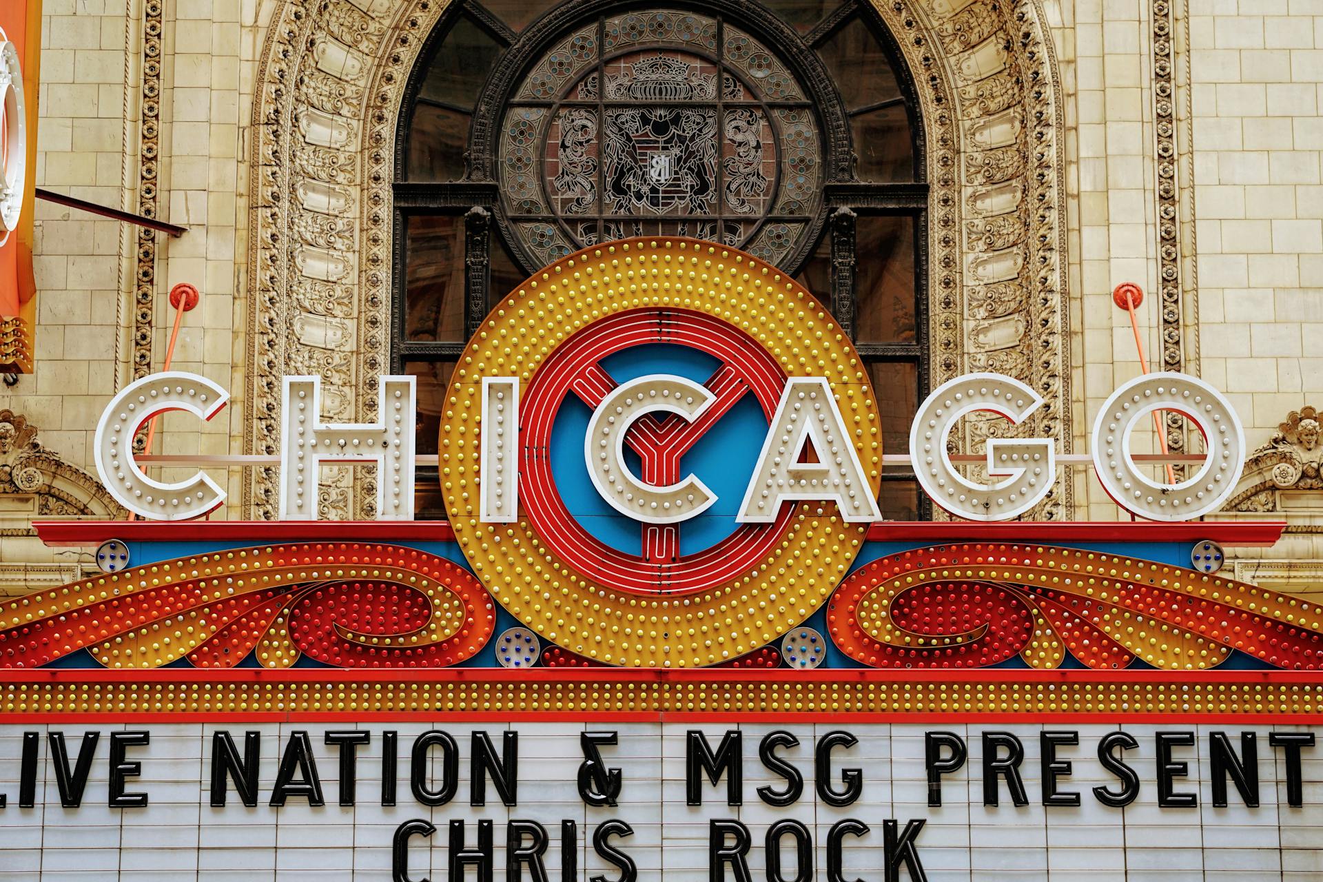 Chicago Theatre Signage