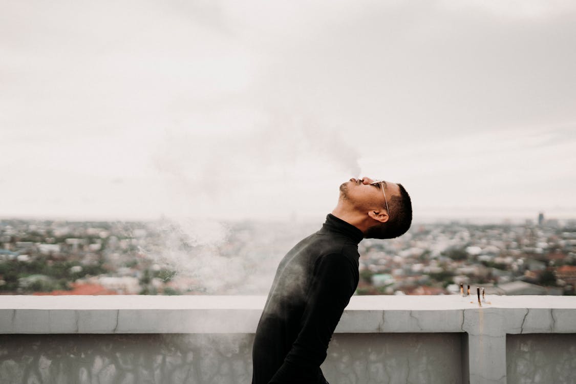 Photo of Man Smoking