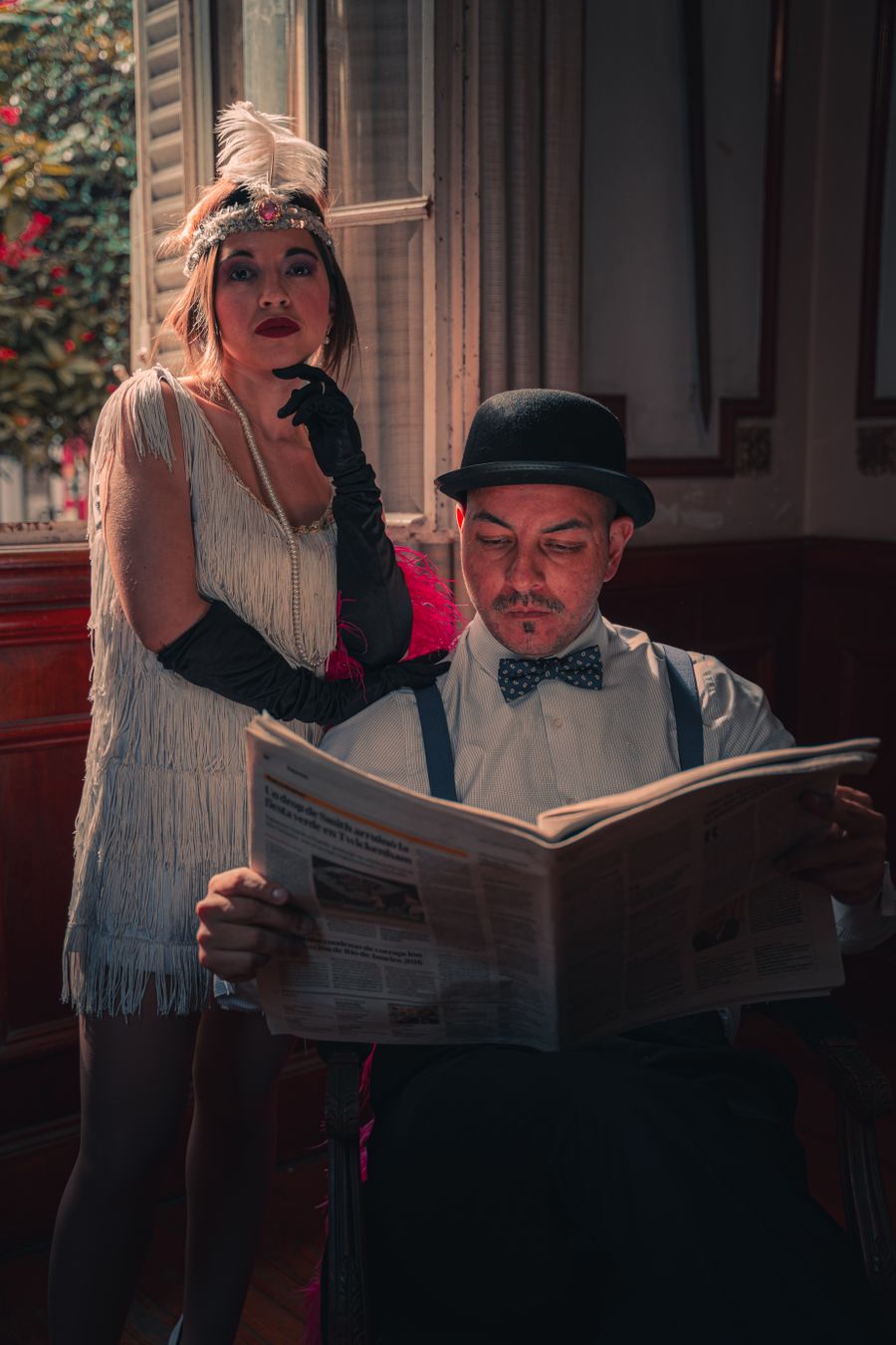 1920s themakostuums als voorbeeld van podiumkleding
