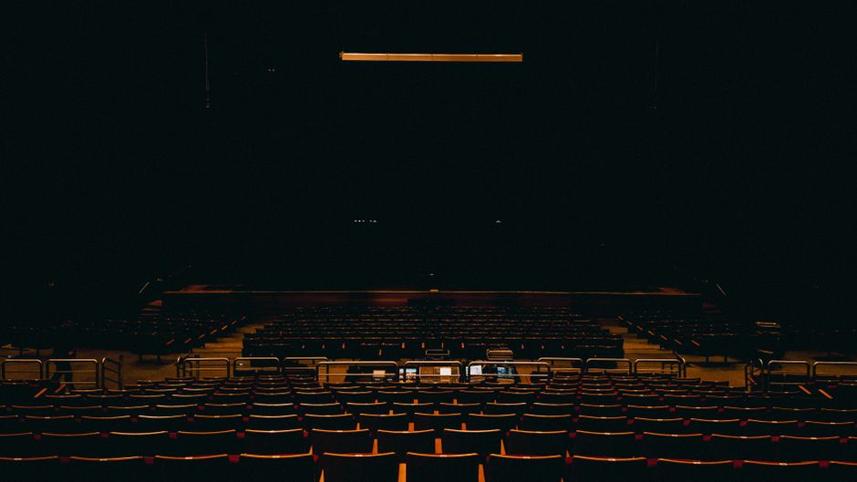 Elegant interior of the Latvian National Opera and Ballet in Riga