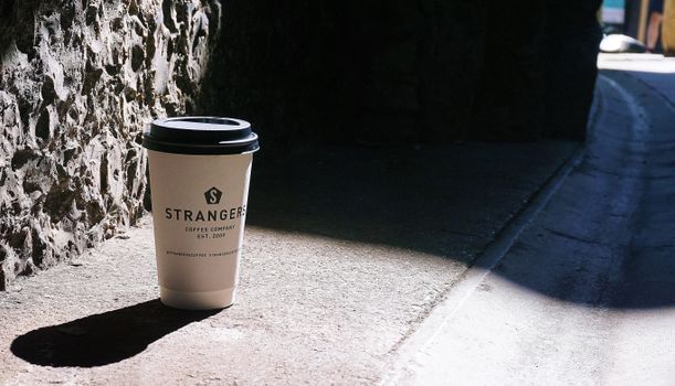 takeaway coffee cup