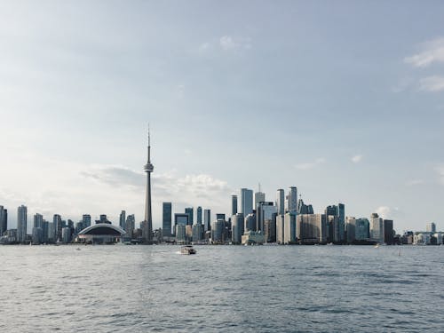 Foto stok gratis iphone, pusat kota, Toronto