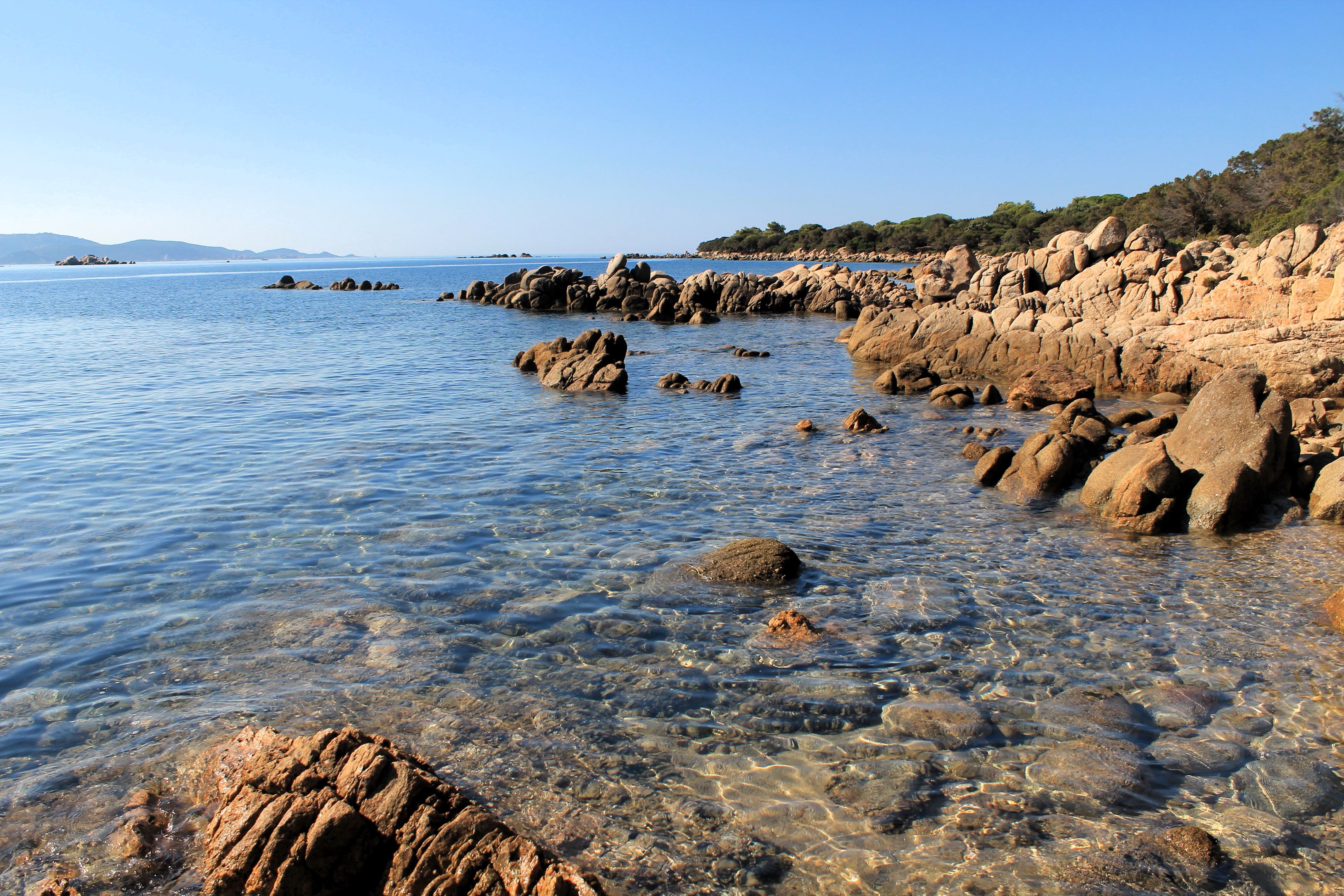 Rugged Rocks by Sea · Free Stock Photo