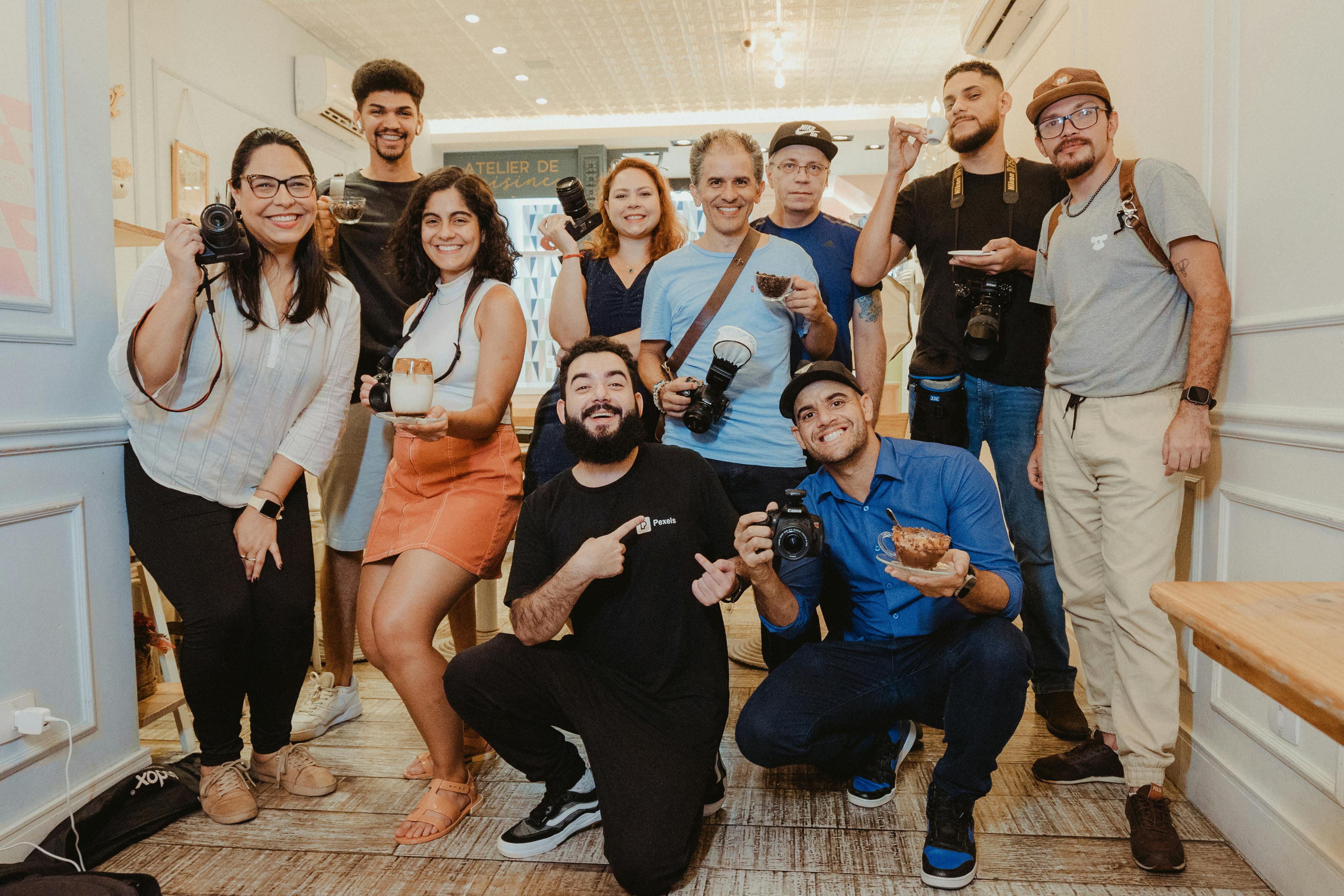 People Engaging In Hobbies And Creative Activities