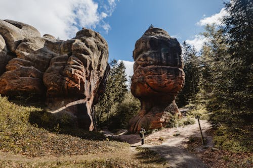 Δωρεάν στοκ φωτογραφιών με naturpark zittauer gebirge, naturparkzittauergebirge, rock