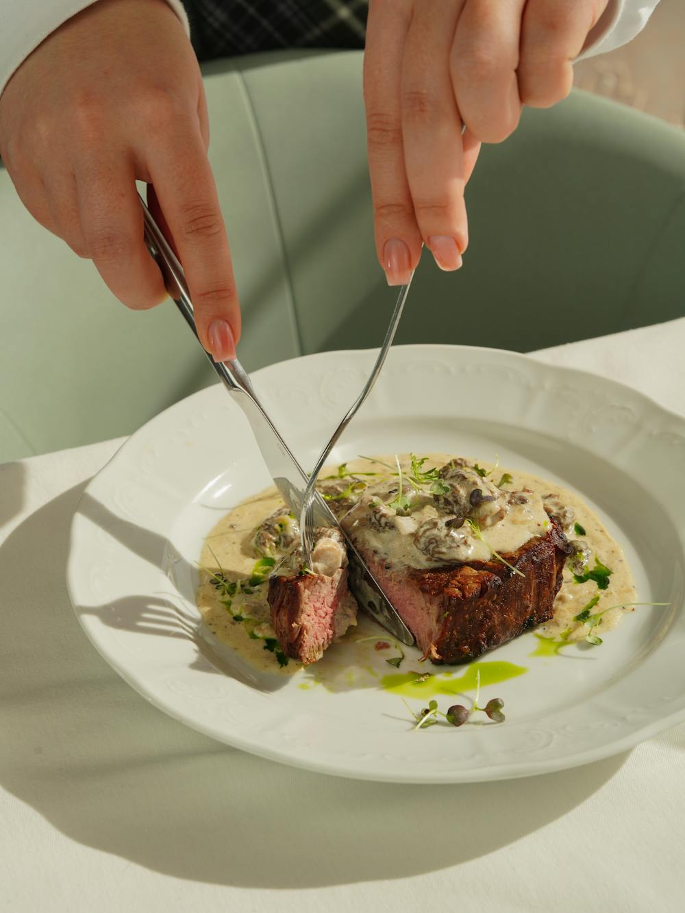 Swedish Meatballs with Creamy Mushroom Sauce Swedish Meatballs with Creamy Mushroom Sauce
