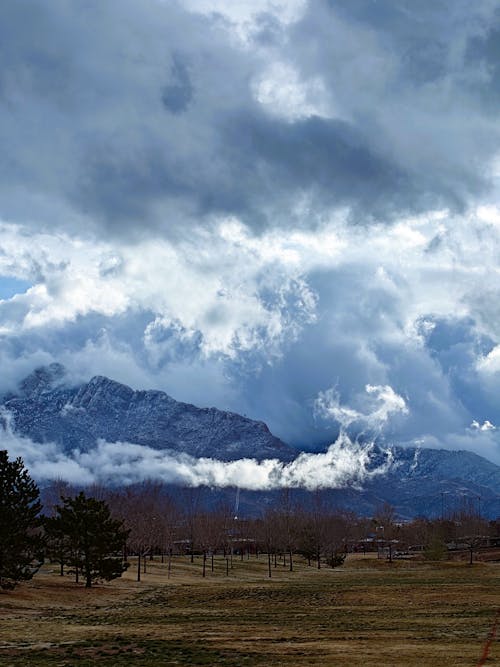 Kostenloses Stock Foto zu berge blick, hart, wolkenbildung