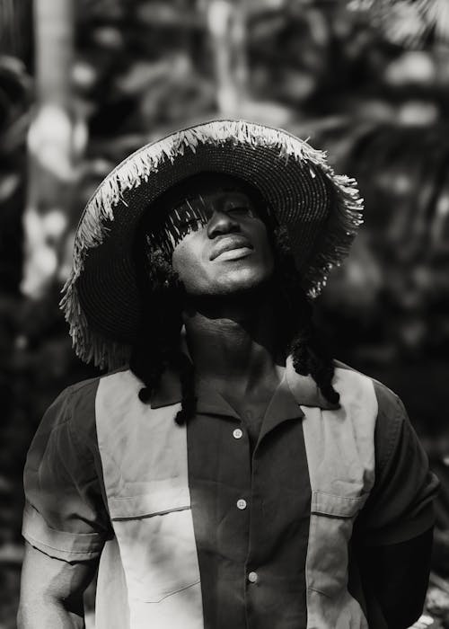 Foto profissional grátis de cara, chapéu, homem africano