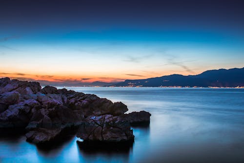 Rocks By The Shore