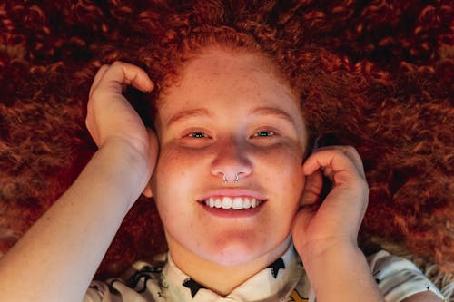 Close-up Photography of Smiling Woman