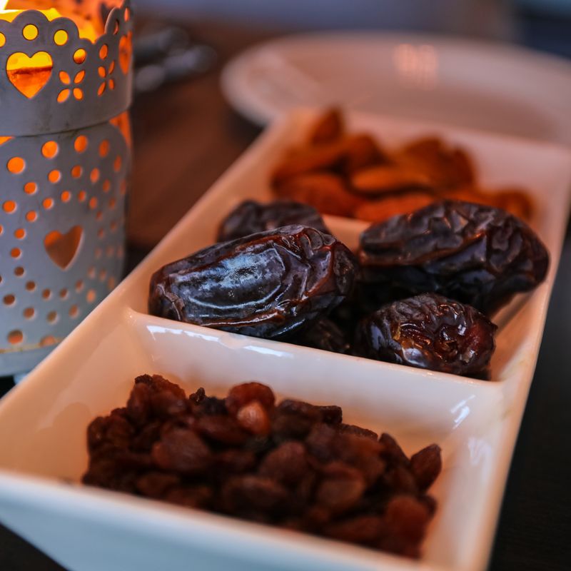 Honey Walnut Umm Ali with Dates and Raisins