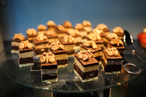Photo of Baked Brownies With Nuts